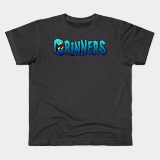 Grinner Blue 2 Kids T-Shirt